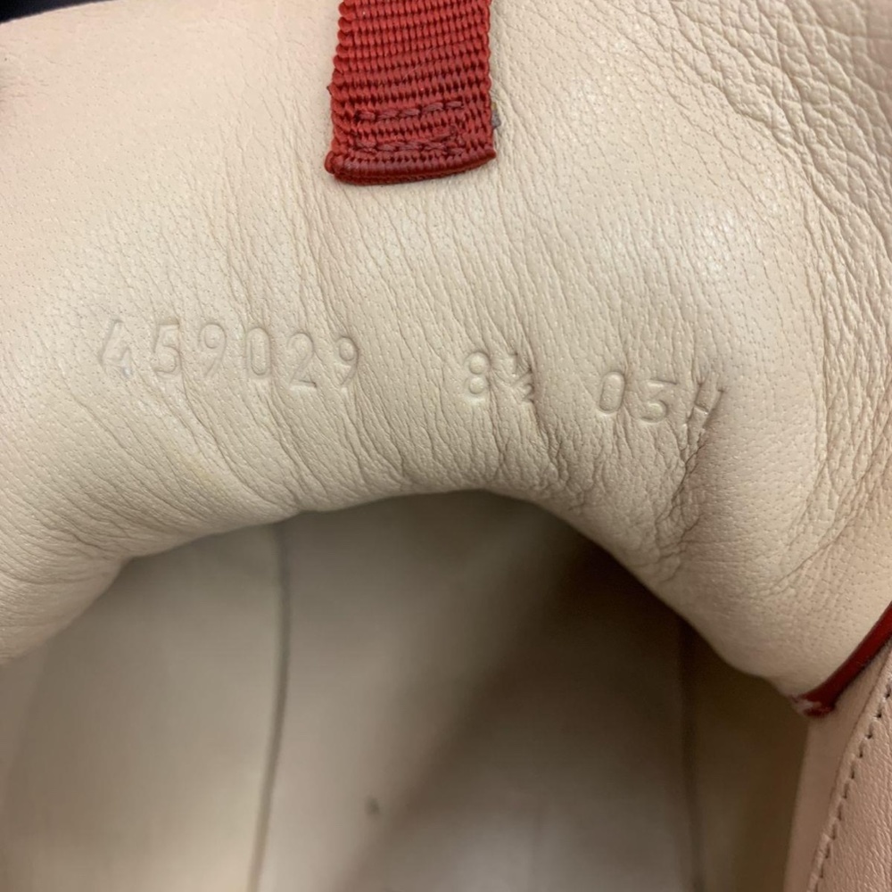 Gucci Men's Red High Top Sneakers Size 8.5 - Picture 14 of 14